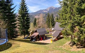 Dwarfs Cabin Overlooking Julian Alps Near Bled