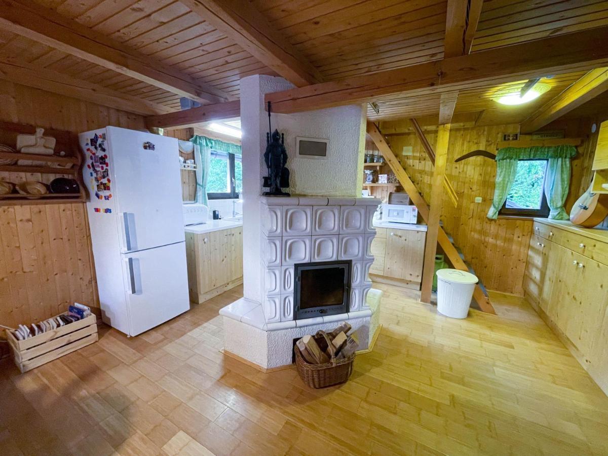 Dwarfs Cabin Overlooking Julian Alps Near Bled Jesenice Exterior foto
